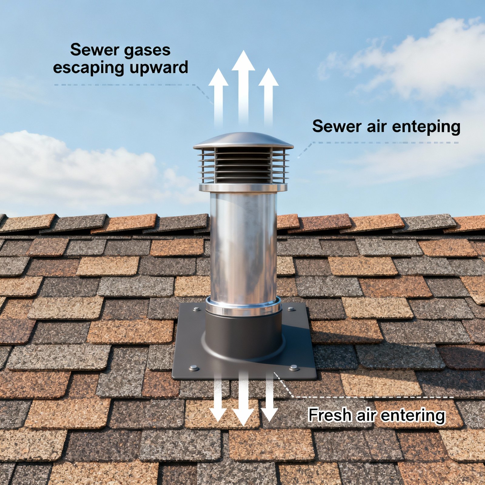 plumbing roof vent