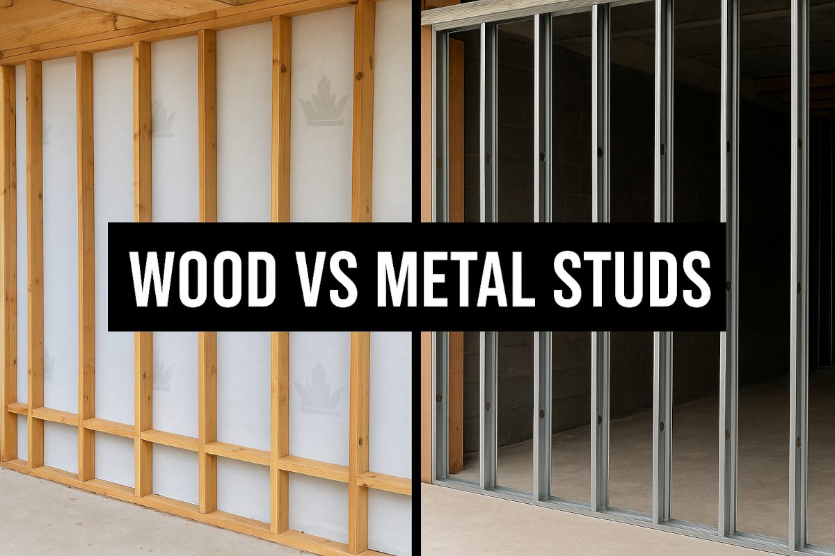 wood vs metal studs