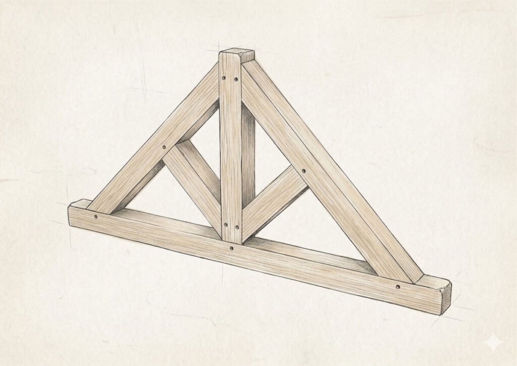 King Post Truss 2